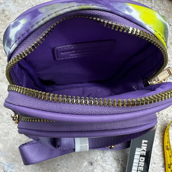 Like Dreams Crossbody Bag Womens Small Purse Multicolor Tie Dye Adjustable Strap - Picture 5 of 9